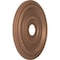 Ekena Millwork Cole Thermoformed PVC Ceiling Medallion Fits Canopies up to 5 1/8-in., Aged Copper CMP19COCAC - alternate 2
